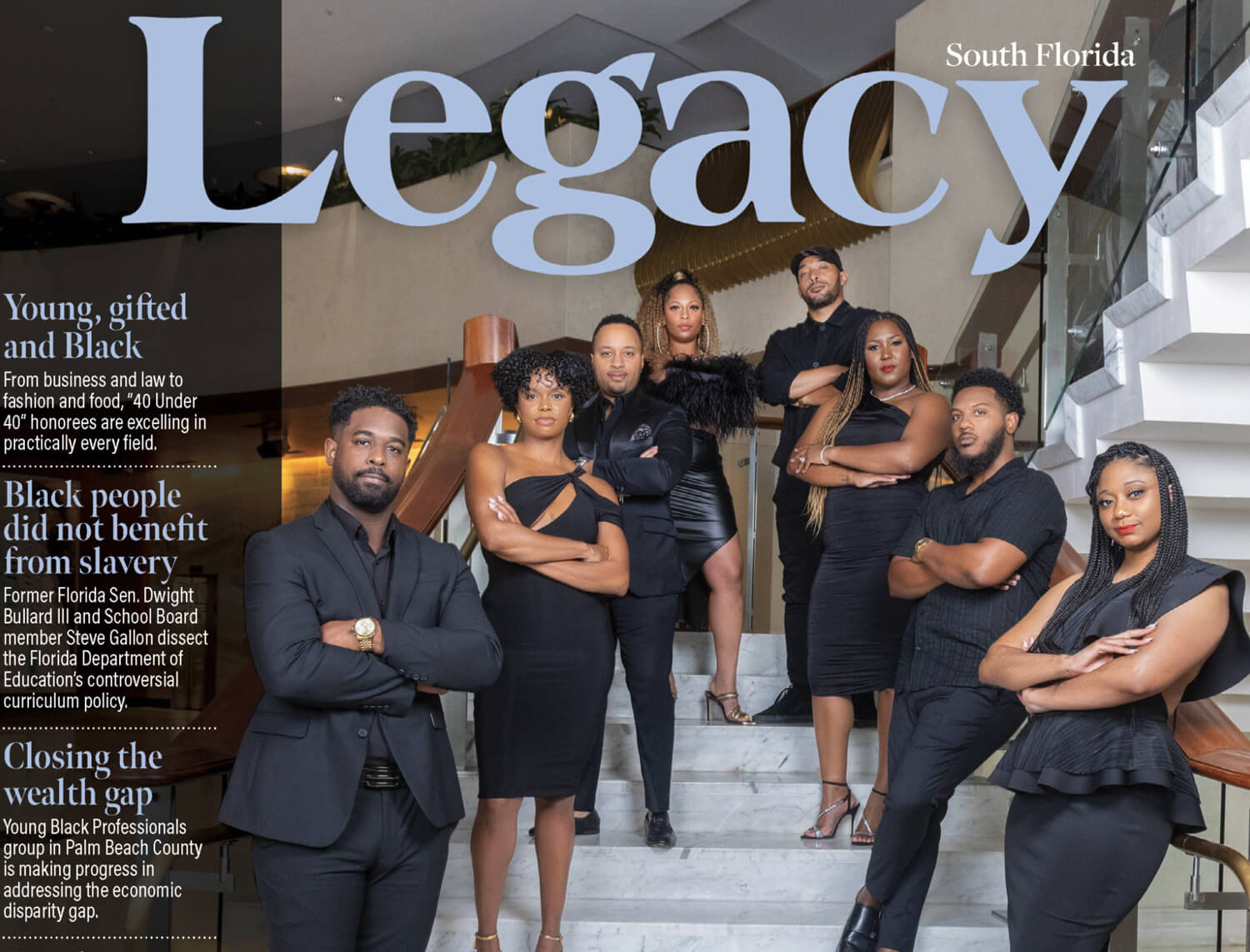 Legacy magazine cover